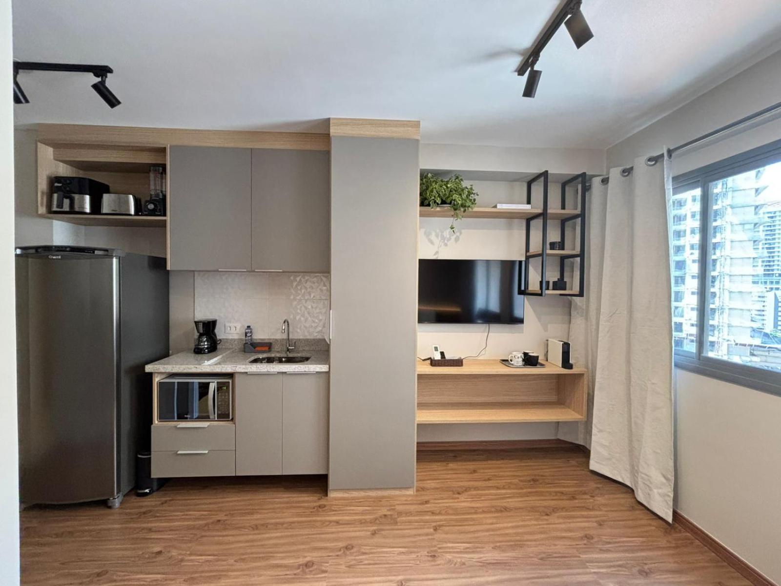 Novo E Equipado Proximo Ao Metro E Consulado Americano Apartamento